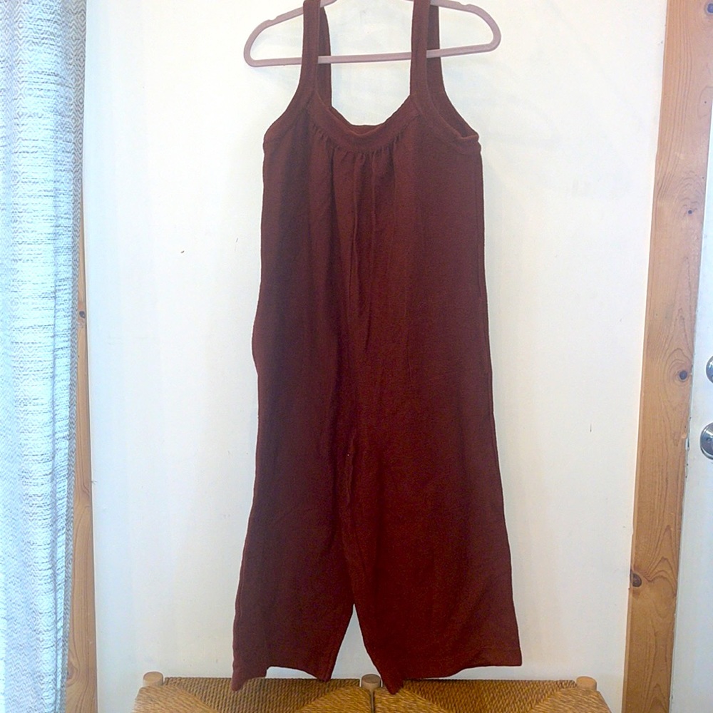 Madewell wide leg romper